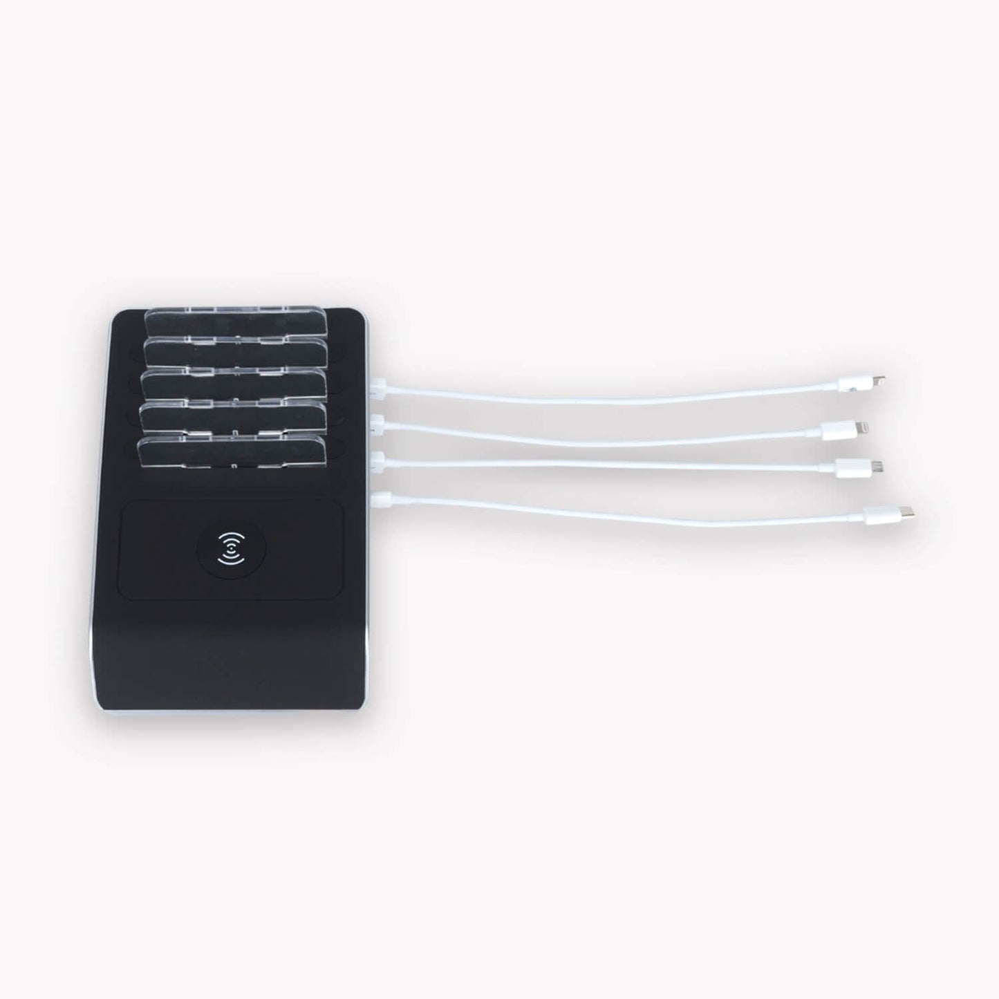QI WIRELESS 5-PORT CHARGING DOCK - BBTEK - QI WIRELESS 5-PORT CHARGING DOCK